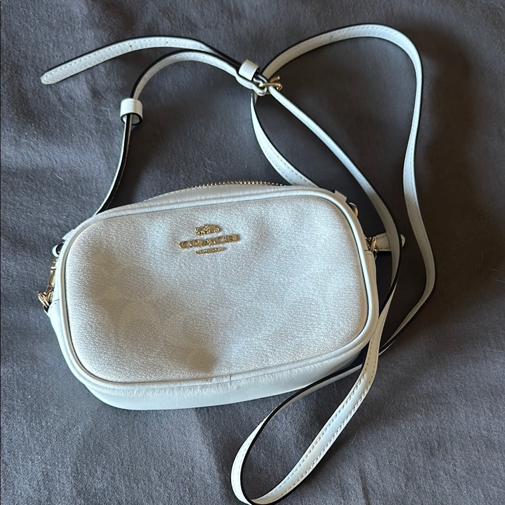 Coach White Crossbody Bag